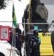 Seleção Brasileira deixa hotel após ser eliminada para a Croácia nas quartas de final da Copa do Catar  Foto: REUTERS/Leonardo Benassatto