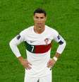 Cristiano Ronaldo, de Portugal, no jogo contra Marrocos  Foto: Reuters/Paul Childs
