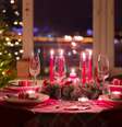 Veja como decorar sua mesa natalina – Foto: Shutterstock  Foto: Guia da Cozinha