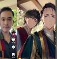 Filtro que transforma fotos em anime está ganhando espaço no TikTok  Foto: Reprodução Kalbarterkini