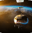 Cápsula de voo espacial da Halo Space terá visão 360º  Foto: Halo Space/Divulgação