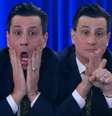 As caretas e os gestos de Pavinatto repercutiram na imprensa e nas redes sociais  Foto: Reprodução