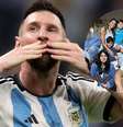 Messi anuncia última Copa do Mundo e curte folga ao lado da família  Foto: Reprodução, Instagram/ Getty Images / Purepeople
