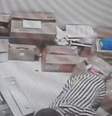 Imagens flagraram ação de suspeito que roubou banco e mostraram que gerente facilitou crime, segundo a polícia  Foto: Reprodução/TV Ponta Negra