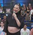 Claudia Raia explicou bronca em jornalista que não sabia nome do seu bebê.  Foto: Divulgação, TV Globo / Purepeople