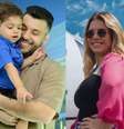 Murilo Huff comemorou o aniversário de Léo, seu filho com Marília Mendonça.  Foto: Reprodução, Instagram Stories / Purepeople