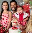 Hulk comemora oitavo mesversário de Zaya.  Foto: Reprodução, Instagram / Purepeople