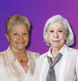 Maria Adelaide Amaral e Fernanda Montenegro contribuíram para o prestígio da teledramaturgia da Globo  Foto: Reproduções