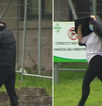 Alan Titford e Sarah Jane Lloyd-Jones chegando para o julgamento  Foto: BBC News Brasil