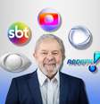 Lula investiu pesado em TV para promover as ações de seu governo  Foto: Fotomontagem: Blog Sala de TV (Foto: Ricardo Stuckert)