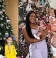 Arvore de natal famosos  Foto: Reprodução Instagram/@sabrinasato @camilaloures @virginia / Famosos e Celebridades