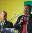 O futuro ministro da Justiça, Flávio Dino, acompanhado do futuro diretor-geral da Policia Federal, delegado, Andrei Rodrigues, em Brasília.  Foto: WILTON JUNIOR / ESTADÃO / Estadão