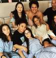 Filhos de Pelé reunidos em hospital  Foto: Reprodução/Instagram 