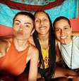 Maria Casadevall, Dri Txarani e Larissa Mares  Foto: Instagram 