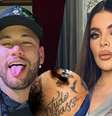 Apoiou! Neymar usa frase de tatuagem marcante para apoiar Gkay diante de polêmicas.  Foto: Reprodução, Instagram @neymar / Purepeople