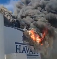 Incêndio de destrói loja da Havan em Vitória da Conquista (BA); vídeo  Foto: Reprodução