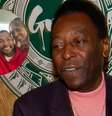 Pelé recebe visita de netos em hospital.  Foto: AGNews / Purepeople