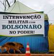 Acampamento bolsonarista em Brasília   Foto: Adriano Machado