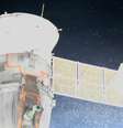 Refrigerante vazando da Soyuz MS-22   Foto: NASA / Meio Bit