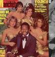 Nos bastidores do ensaio para a capa, Pelé se encantou pela jovem Xuxa, de 17 anos   Foto: Reprodução