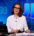 Renata Vasconcellos noticia morte de Pelé   Foto: Globo 