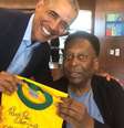 Obama e Pelé  Foto: Reprodução/Twitter