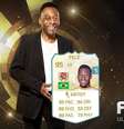 Pelé revelando seu Overall no Ultimate Team de FIFA 15  Foto: EA / Divulgação