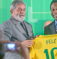 Lula e Pelé   Foto: Ricardo Stuckert