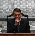 Bolsonaro reapareceu durante live antes de ir para os EUA  Foto: EPA / Ansa - Brasil
