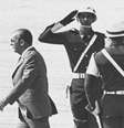 Último presidente da ditadura, Figueiredo não compareceu à posse de Sarney, em 1985; pela primeira vez, em Brasília, um militar se recusava a transmitir o cargo.  Foto: W. Padovani/Estadão - 05/10/1984 / Estadão