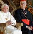 Bento 16 durante sua visita papal a uma fazenda para dependentes químicos, no interior de SP, em 2007  Foto: Getty Images / BBC News Brasil