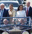Janja dispensa vestido e usa conjunto de alfaiataria nacional na posse de Lula. Fotos e detalhes do look!.  Foto: Getty Images / Purepeople