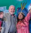 Sônia Guajajara é a ministra dos Povos Indígenas do governo de Lula  Foto: Divulgação/Ricardo Stuckert