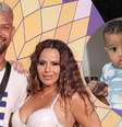 Viviane Araujo e Guilherme Militão compartilham fotos do quarto mesversário de Joaquim.  Foto: Reprodução, Instagram / Purepeople