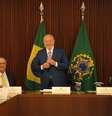 Lula realizou a primeira reunião ministerial do novo governo  Foto: Caio Clímaco/PhotoPress / Estadão