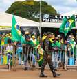 Bolsonaristas  concentram-se em frente ao Quartel- General do Exército em Brasília  Foto: Wilton Junior / Estadão