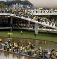 Atos antidemocráticos em Brasília  Foto: Reuters