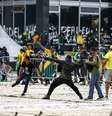 CBF repudia uso de camisa da seleção em atos de vandalismo  Foto: Marcelo Camargo / Agência Brasil