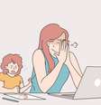 As mulheres sofrem mais de síndrome de burnout parental –  Foto: Shutterstock / Alto Astral