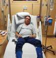 Bolsonaro posta foto em hospital  Foto: Reprodução/Twitter
