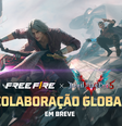 Free Fire terá colaboração com Devil May Cry em fevereiro  Foto: Garena / Divulgação