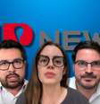 Paulo Figueiredo, Zoe Martinez e Rodrigo Constantino: estrelas da Jovem Pan News tiradas do ar  Foto: Reprodução