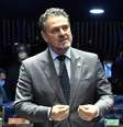 O senador Carlos Fávaro, no plenário do Senado em 2020; 'Ele (Guedes) falou que (a PEC) ékamikaze, mas não apresentou uma solução'  Foto: Waldemir Barreto/Agência Senado - 26/10/2021 / Estadão