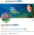 Bolsonaro mudou cargo no Twitter  Foto: Reprodução