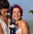 Nádia Bochi feliz ao lado da esposa, Silvia Henz: "Sonho que haja espaço pra que o amor seja apenas amor"  Foto: Reprodução/Instagram