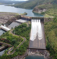 Com aumento das chuvas, hidrelétricas do Brasil abrem comportas dos reservatórios   Foto: Reprodução/Twitter
