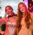 Anitta e Msrina Ruy Barbosa   Foto: Agência BrazilNews / Elas no Tapete Vermelho
