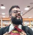 Daniel César, o desenhista agregado ao projeto que era um livro, mas virou quadrinho com herói negro  Foto: Divulgação