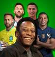 Pelé entre Neymar, Messi, Cristiano e Mbappé: maior ídolo do futebol acumulou fortuna menor do que merecia  Foto: Fotomontagem: Blog Sala de TV