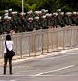 Contingente de PMs no centro do poder em Brasília será reforçado  Foto: DW / Deutsche Welle